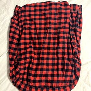 J. Crew Slim Fit Button Down Red and Blue Flannel Shirt - Size XS